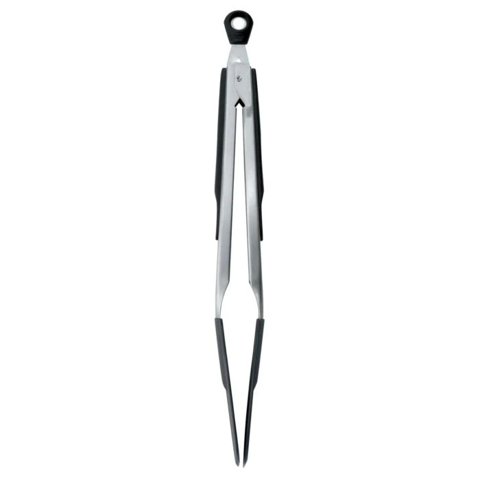 OXO Stainless Steel Silicone Flexible Tongs 1 OXO Stainless Steel Silicone Flexible Tongs