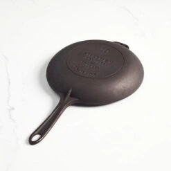 Smithey Ironware No. 10 Cast Iron Chef Skillet -Napoleon Shop 10C Angle Back 720x bf155b46 8b87 4a67 aa2f 489fc00ff740