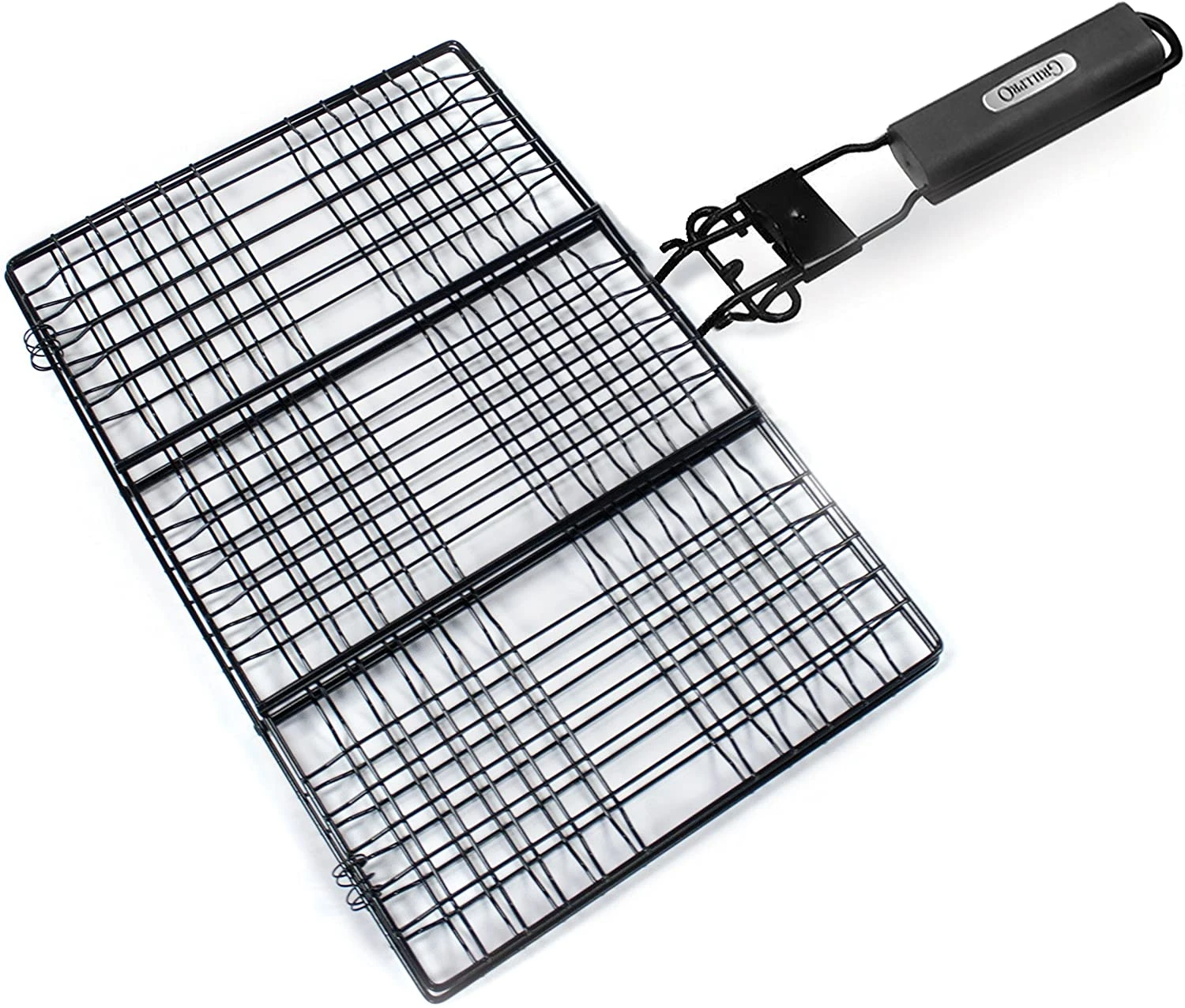 Broil King Hamburger Grilling Basket W/ Detachable Handle 1 Broil King Hamburger Grilling Basket W/ Detachable Handle