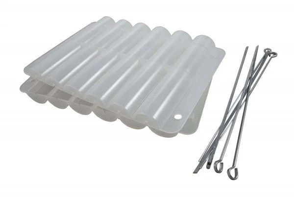 Charcoal Companion Skewer Express Easy Kabob Loader 1 Charcoal Companion Skewer Express Easy Kabob Loader