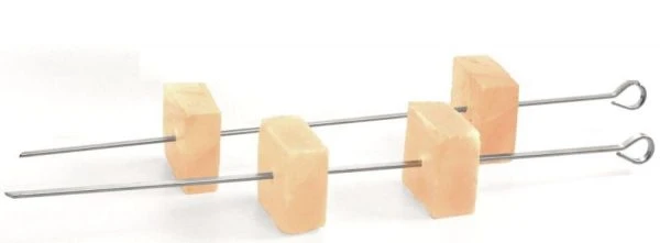 Charcoal Companion Himalayan Salt Cubes And Skewers Kabob Set 1 Charcoal Companion Himalayan Salt Cubes And Skewers Kabob Set