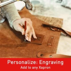 Xapron Atlanta Leather Apron -Napoleon Shop Engraving dc1f3077 0e8b 4dbc 9114 f9c85ce81662