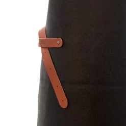 Xapron Kansas Leather Apron -Napoleon Shop Kansas Black Zoom