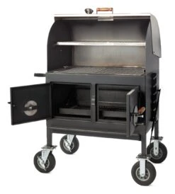 Adjustable Charcoal Grill -Napoleon Shop Roll Top Charcoal Open No Shelf