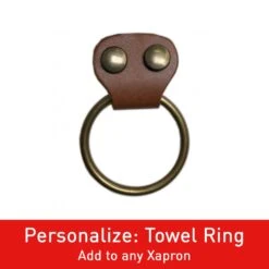 Xapron Atlanta Leather Apron -Napoleon Shop Towel Ring 1d919be8 1a06 4a84 b201 fd713b303024