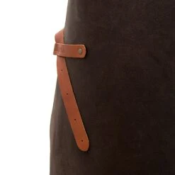 Xapron Utah Leather Apron -Napoleon Shop Utah Choco Zoom