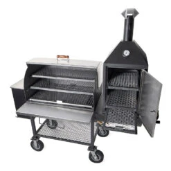 Maverick 2000 Pellet Grill W/ Upright Smoke Box 9 Maverick 2000 Pellet Grill W/ Upright Smoke Box -Napoleon Shop maverick 2000 grill open side out